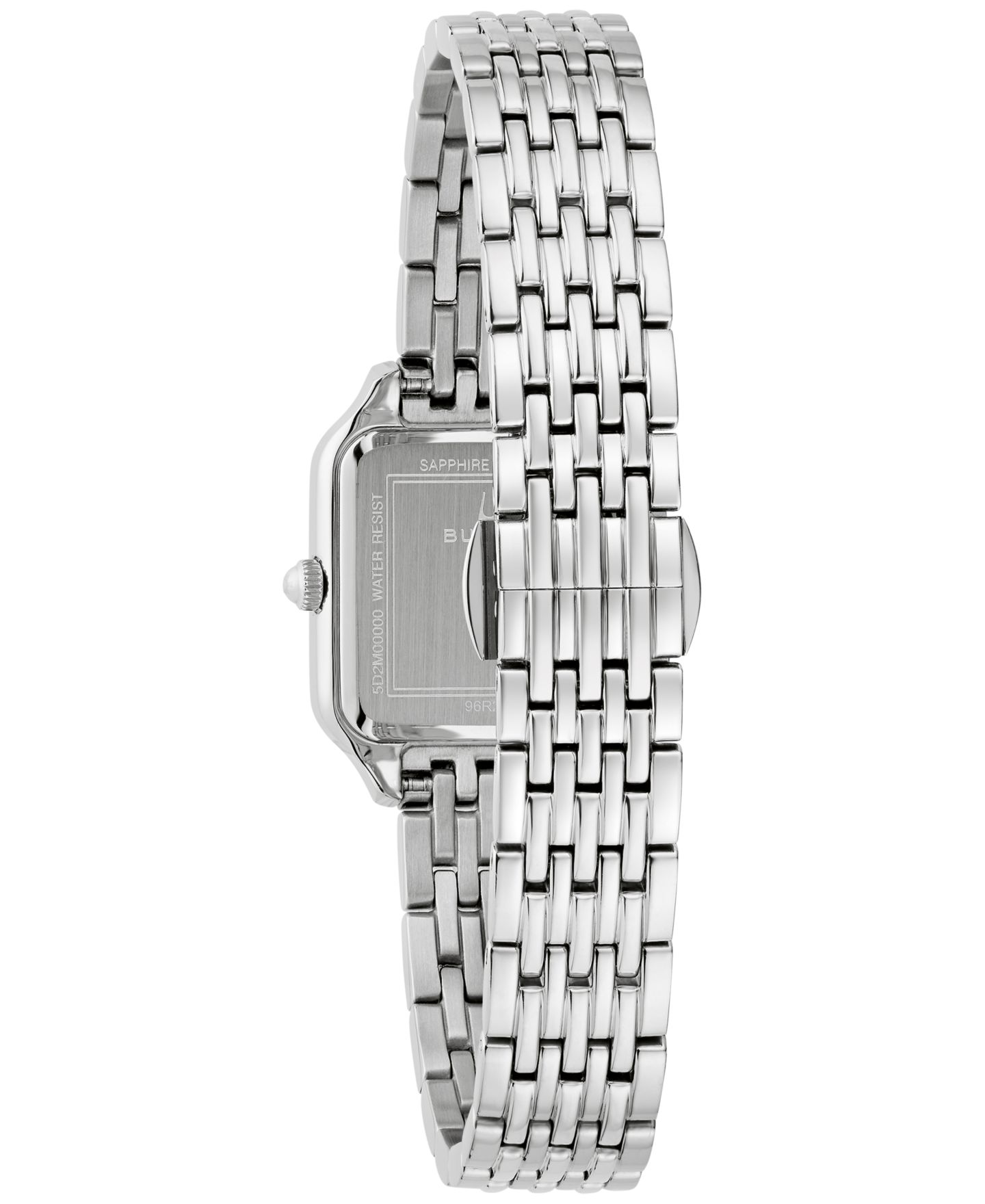 Женские часы Bulova Classic Sutton Silver-Tone Stainless Steel Bracelet Watch 22.7mm — фото 3