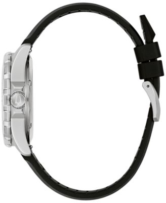 Men's Marine Star Series B Automatic Black Silicone Rubber Watch 45mm