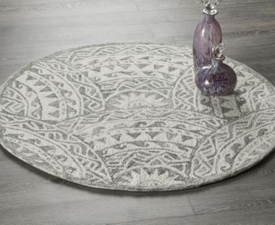Radiance RDC-087 6' x 6' Round Area Rug