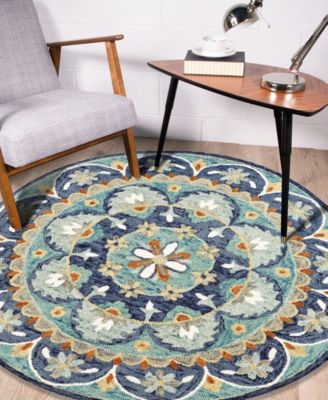 Radiance RDC-099 6' x 6' Round Area Rug