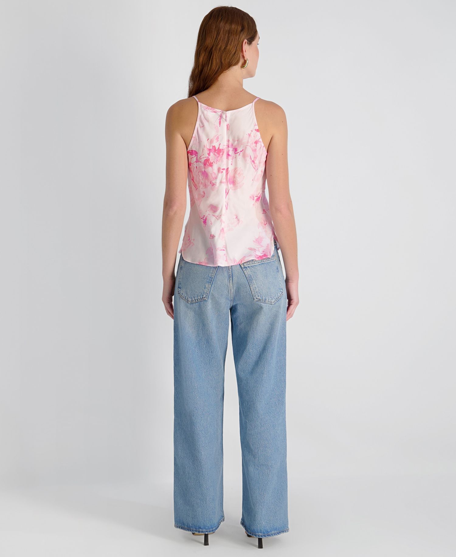 Women's Ennis Satin Cowl Neck Top