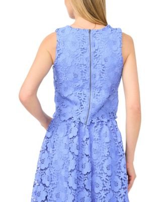 Women's Lace Crew Neck Top