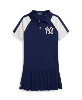 Girls' 2-6X Yankees Polo Collar Dress