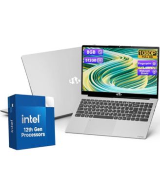 FHD Student Laptop Intel 12th Gen N100 8GB RAM 512GB SSD Backlit Keyboard