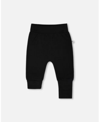 Baby Boy 2 Pack Cotton Jersey Evolutive Pants Beige Zebra Print - Baby