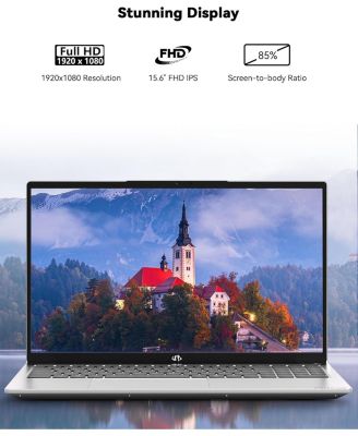 15.6 FHD IPS Laptop-Computer AMD Ryzen 5 3500U 16GB RAM 512GB SSD 3.7GHz