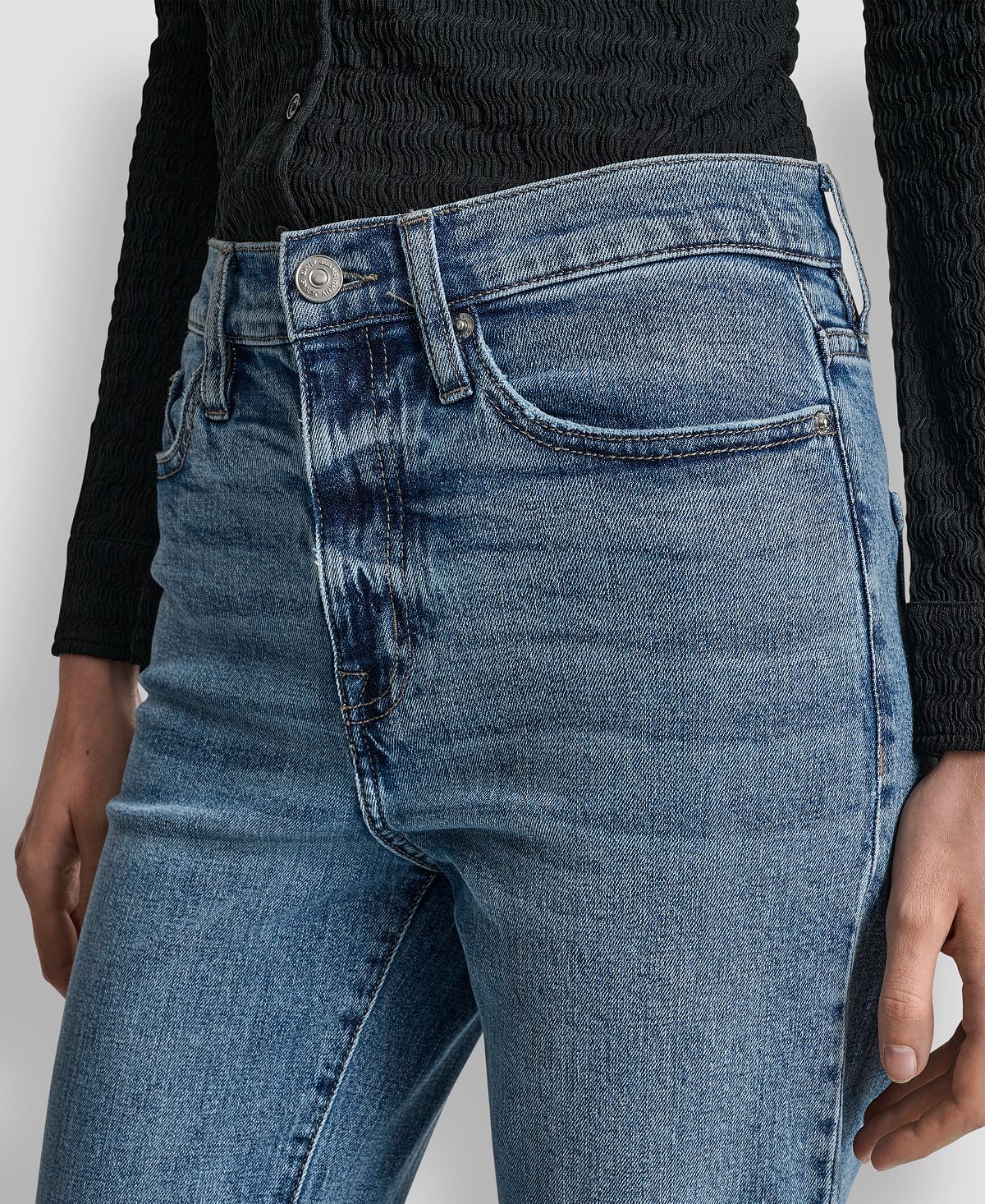 DKNY Jeans Women's Classic High-Rise Jeans view 4 — MAYCSS fashion products