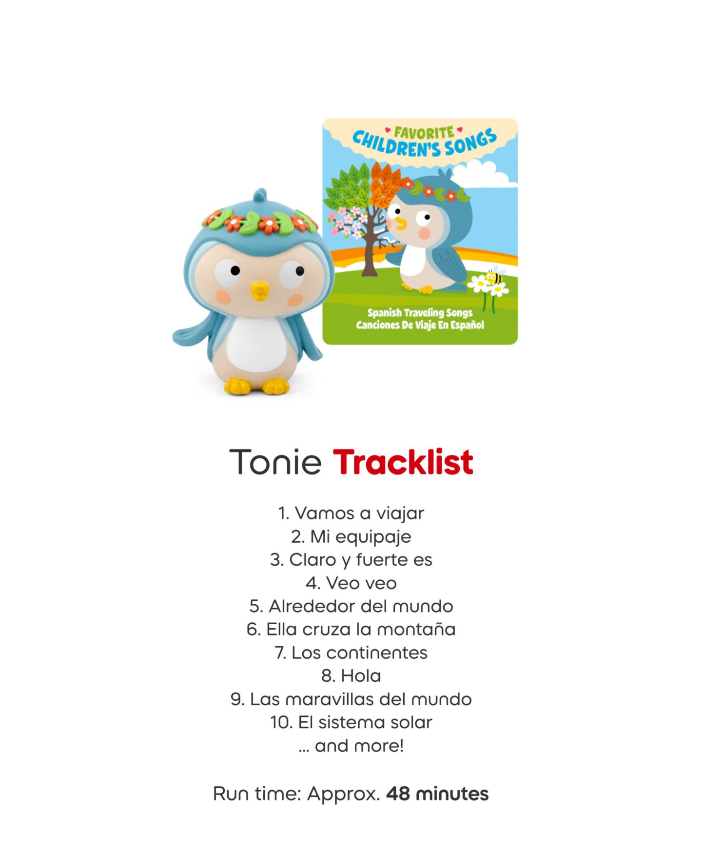 Детские игрушки Tonies Spanish Celebration and Traveling Songs Audio Toys, 2-Pack — фото 5