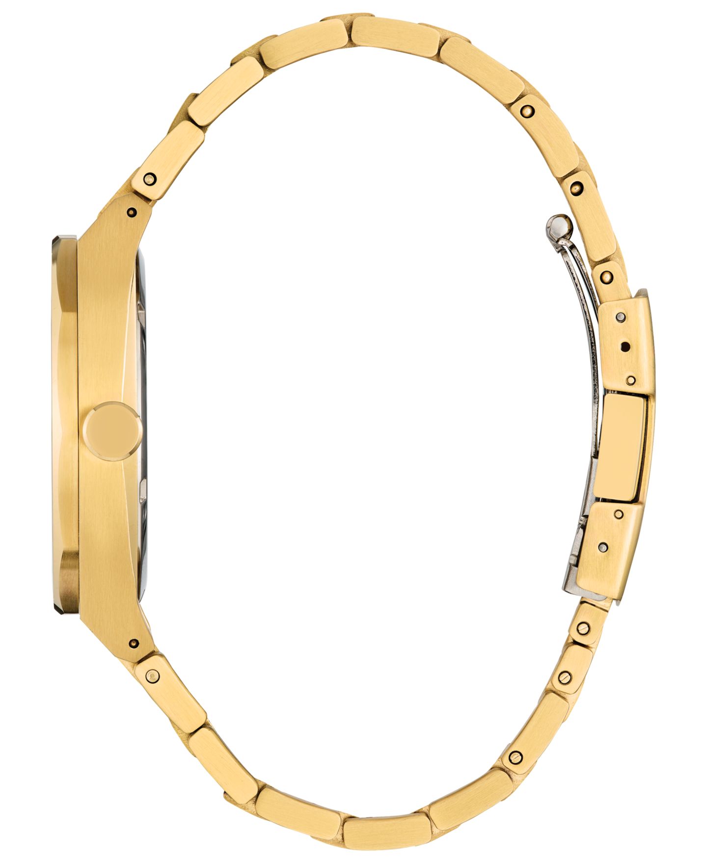 Мужские часы Citizen Sport Luxury Integrated Gold-Tone Stainless Steel Bracelet Watch, 40mm — фото 2