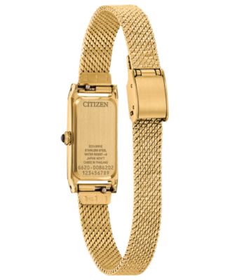 Women's Fio Gold-Tone Stainless Steel Bracelet Watch, 14.3mm