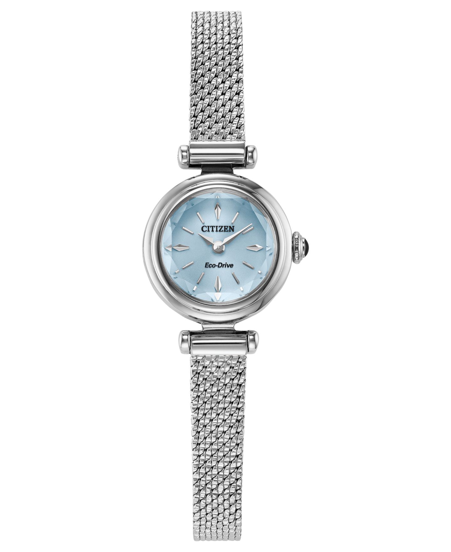 Женские часы Citizen Fio Silver-Tone Stainless Steel Bracelet Watch, 18.4mm — фото 1