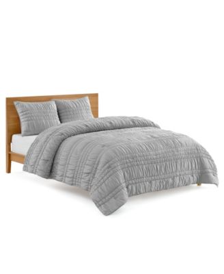 UGG Devon Tide Ruched 3-Pc. Quilt Set, Full/Queen