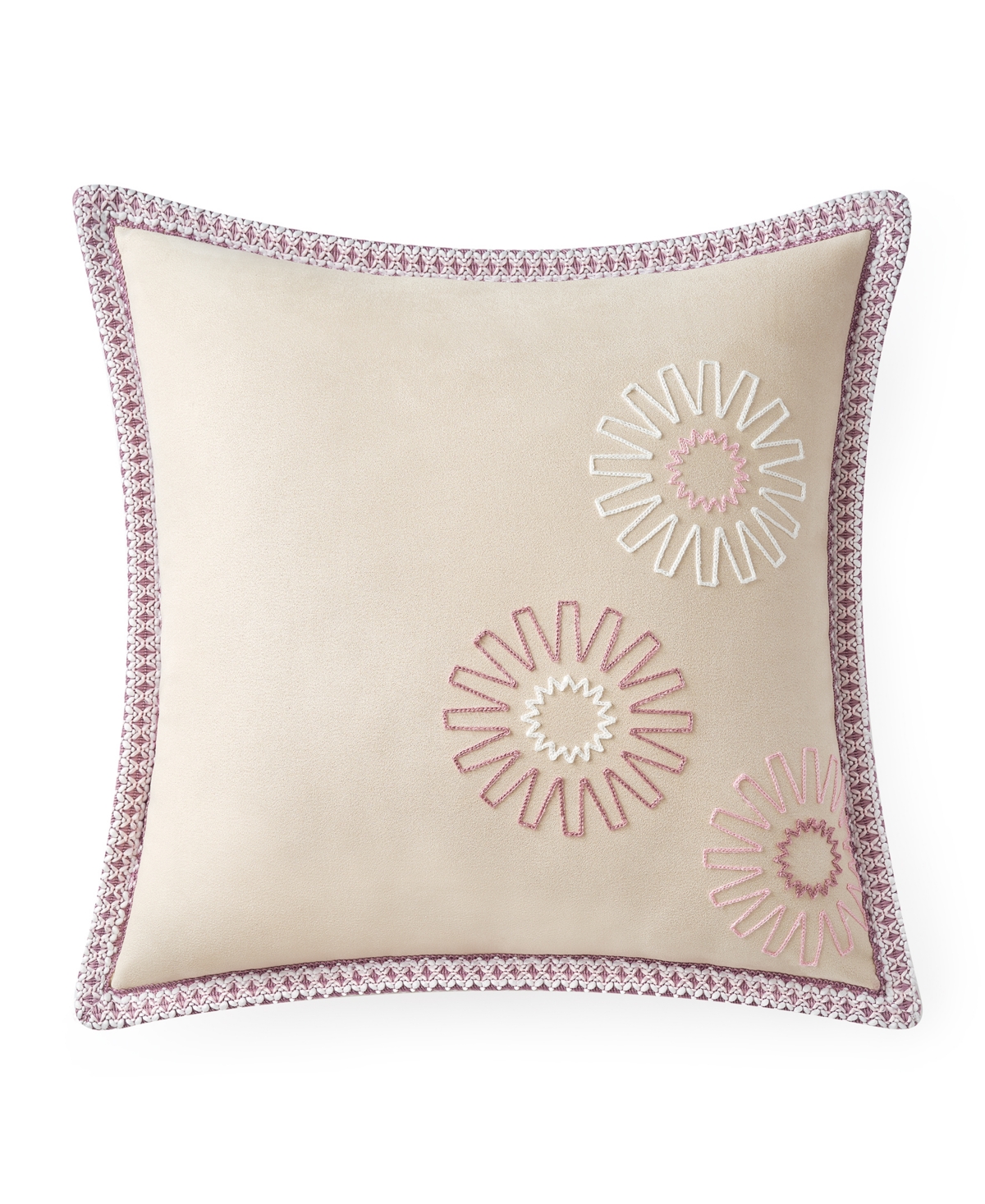 Ugg Kirkwood Braid Decorative Pillow, 20" X 20" In White