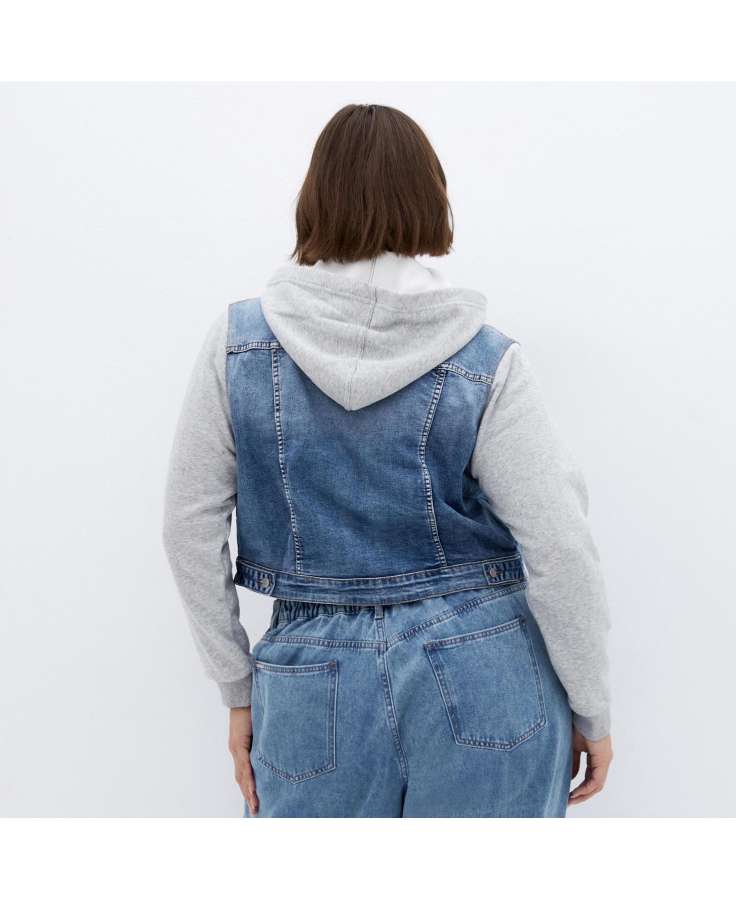 Женская куртка CITY CHIC Denim Street, цвет: Светлая варка — фото 2