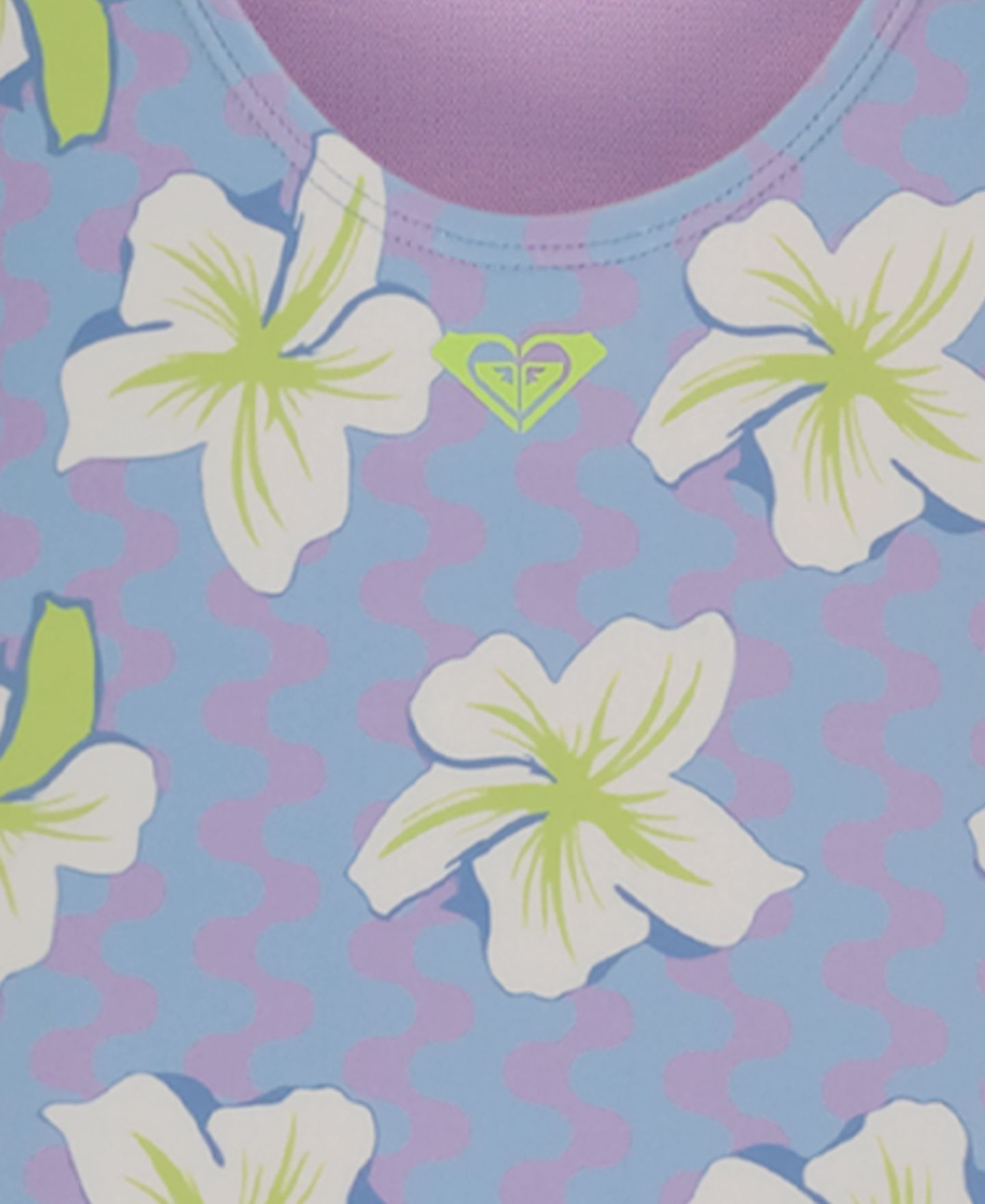 Комплект бикини Pattern, 2 предмета — Roxy, цвет: Фиолетовый / Синий — фото 4