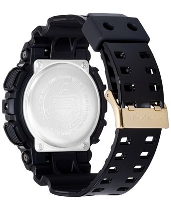 G-Shock - Men's Analog Digital Black Resin Strap Watch GA110GB-1A