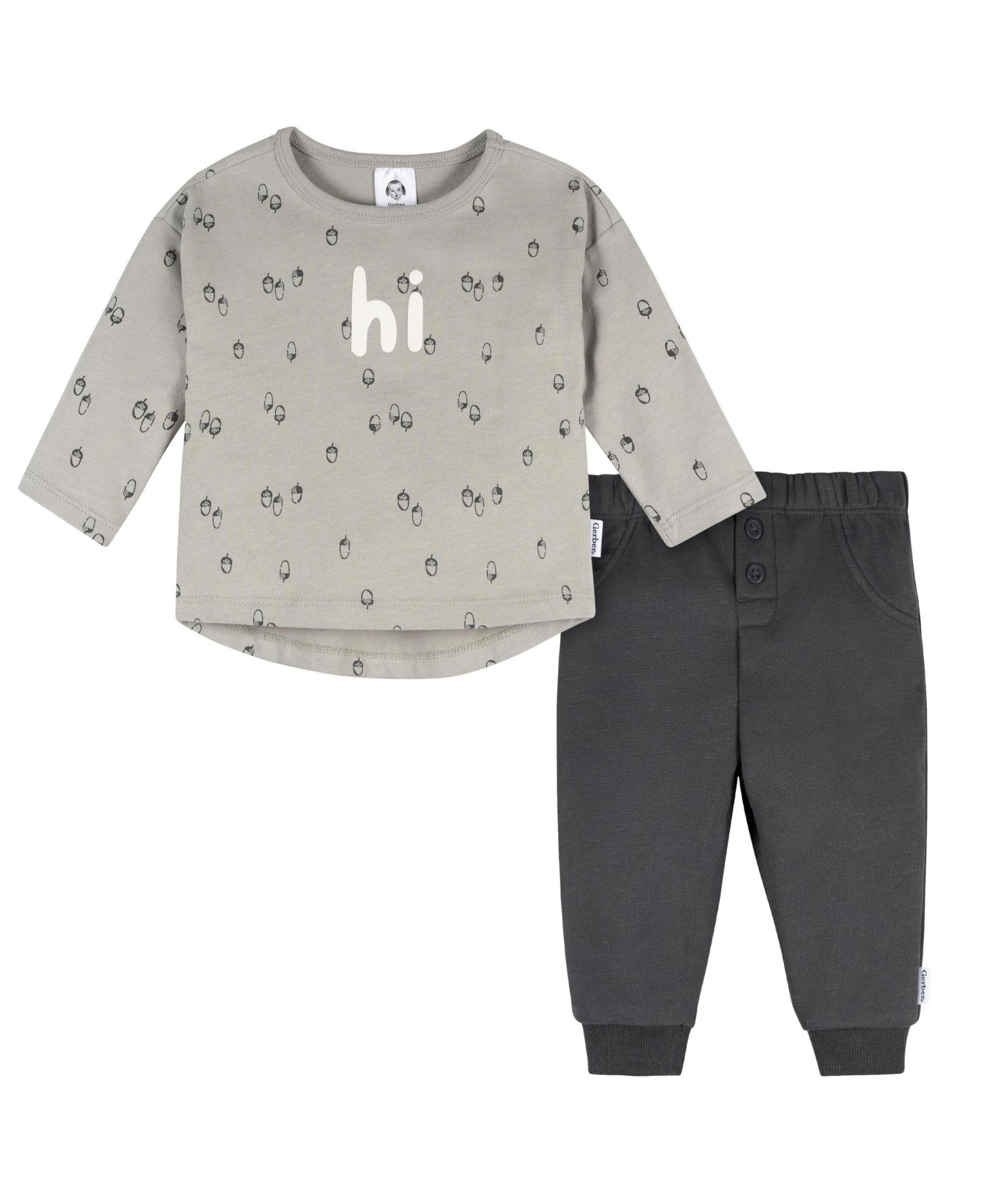 Baby Boys 2-Piece Top and Joggers