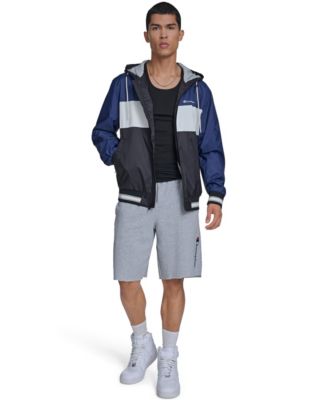 Men's Retro Hooded Rain Jacket