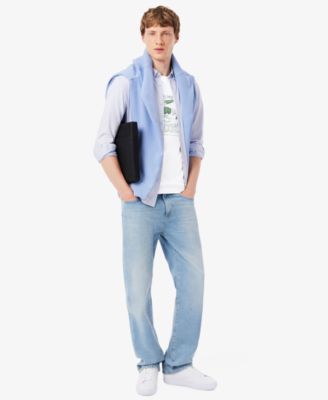 Men's Classic-Fit Printed Crewneck T-Shirt