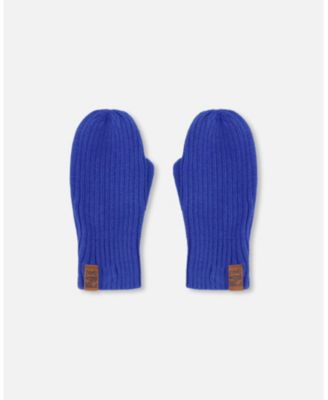 Boy Ribbed Knit Mittens - Toddler|Child