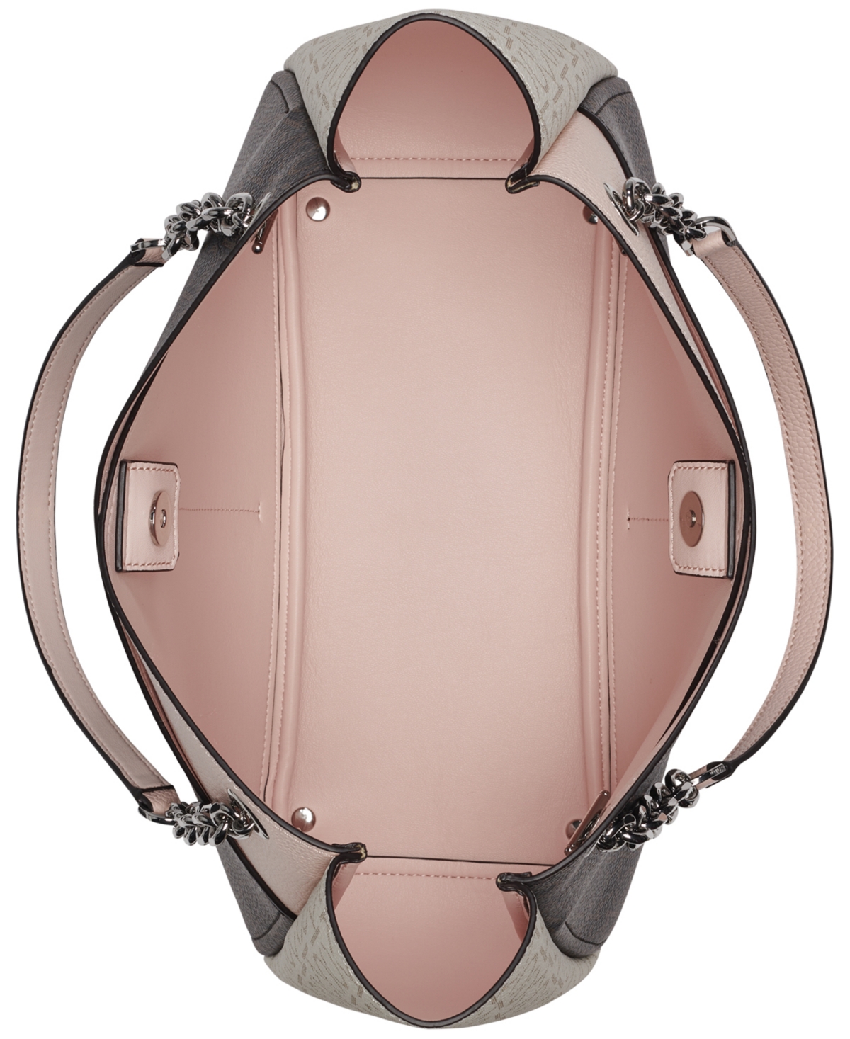 Calvin Klein Zoe Signature Chain Tote Bag