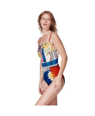 Women's Positano Square Neck One Piece