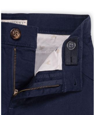 Toddler Boys Linen Blend Short