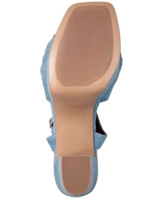 Women's Candey Ornamented Block Heel Platform Sandals