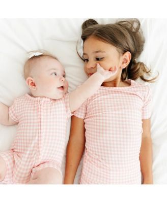 Baby Girls Sugar Gingham Bamboo Sleeper