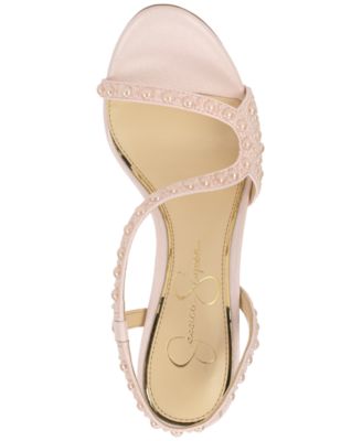 Women's Jaycin Barely-There Pearl Embellished Sandals
