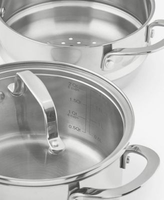 Stainless Steel 8-Piece Cookware Set