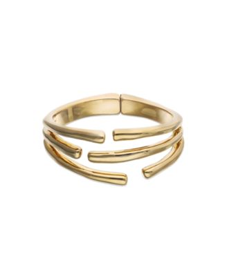 18K Gold Alloy Bracelet in the Shape of a Tube