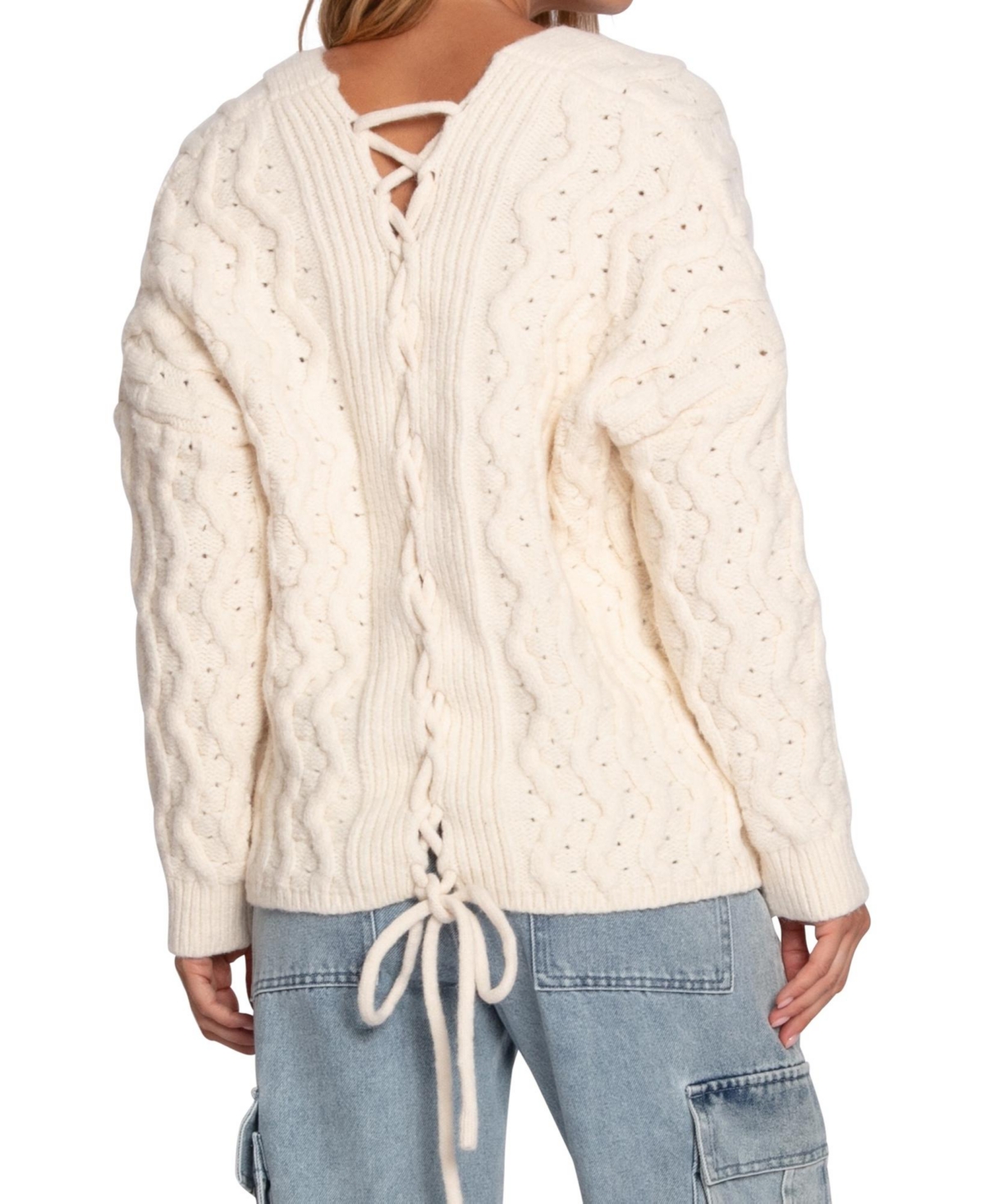 Belle & Bloom Women's Sugar Plum Chunky Cardigan