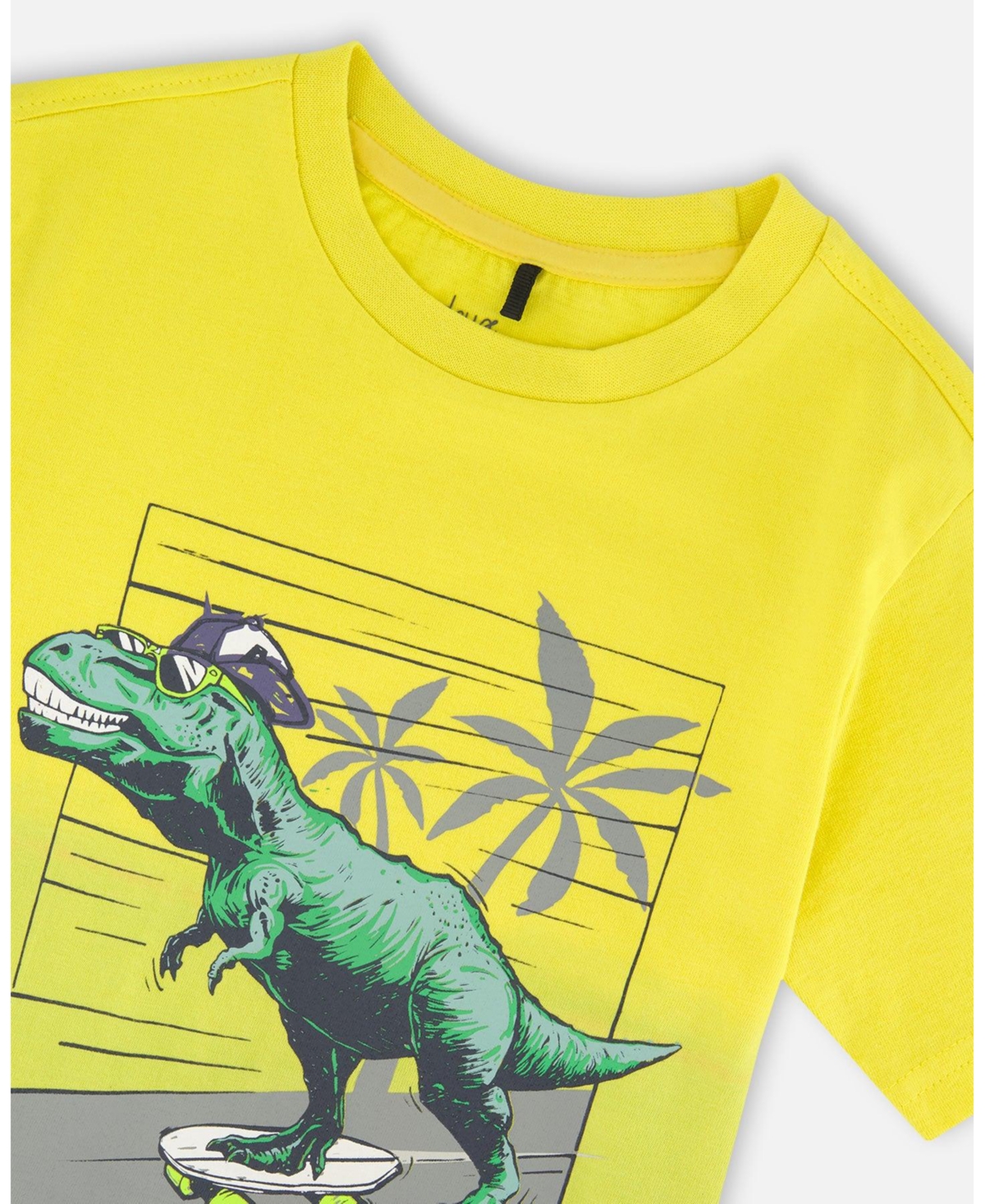 Deux par Big Boys Jersey T-Shirt with Print