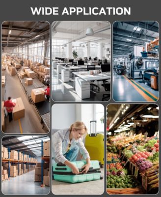 Digital Platform Floor Scale with LCD Display, 660 lbs Capacity, 0.1 lb Accuracy, Foldable Design