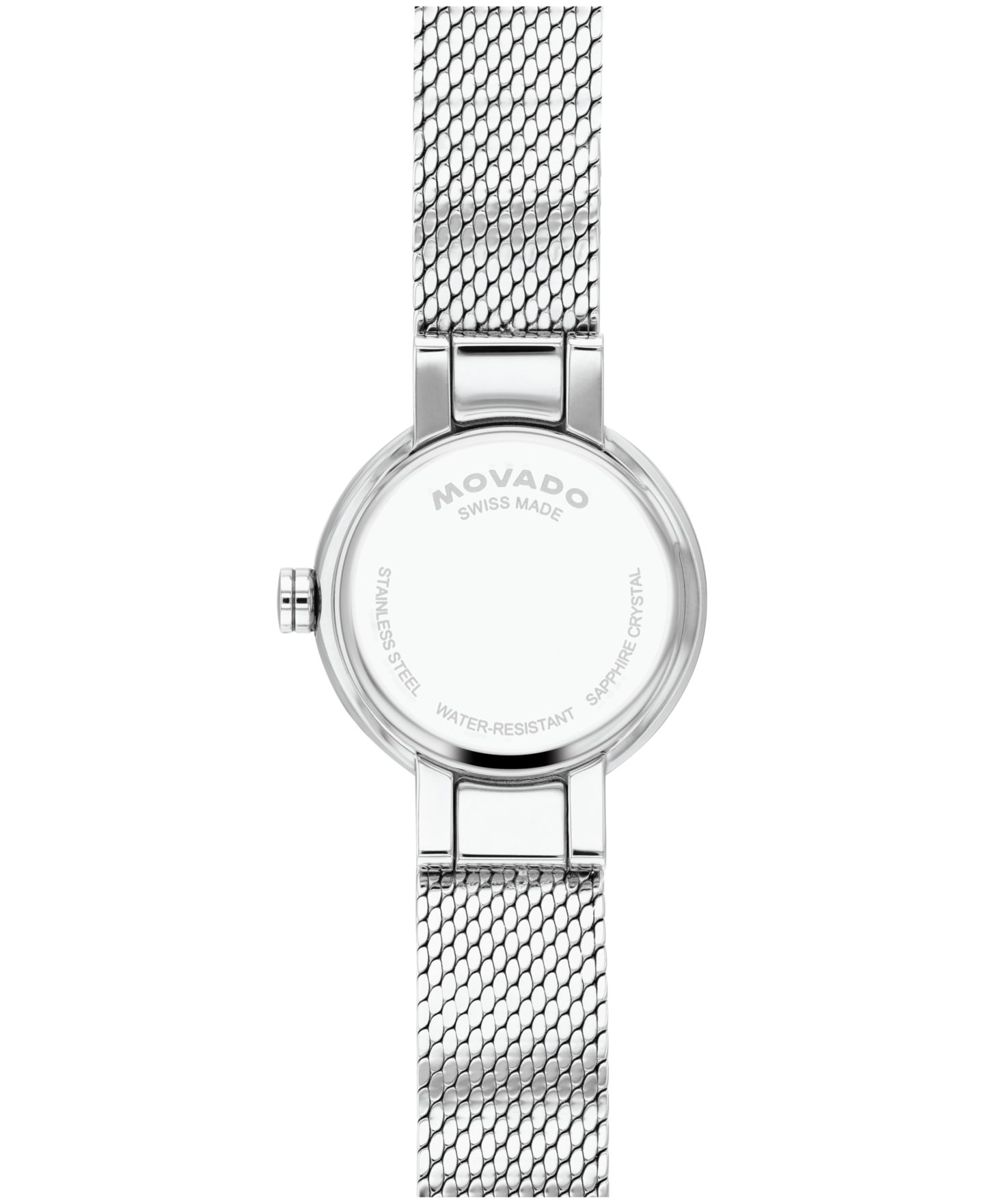 Женские часы Movado Museum Velura Mini Swiss Quartz Stainless Steel Watch, 21mm — фото 3