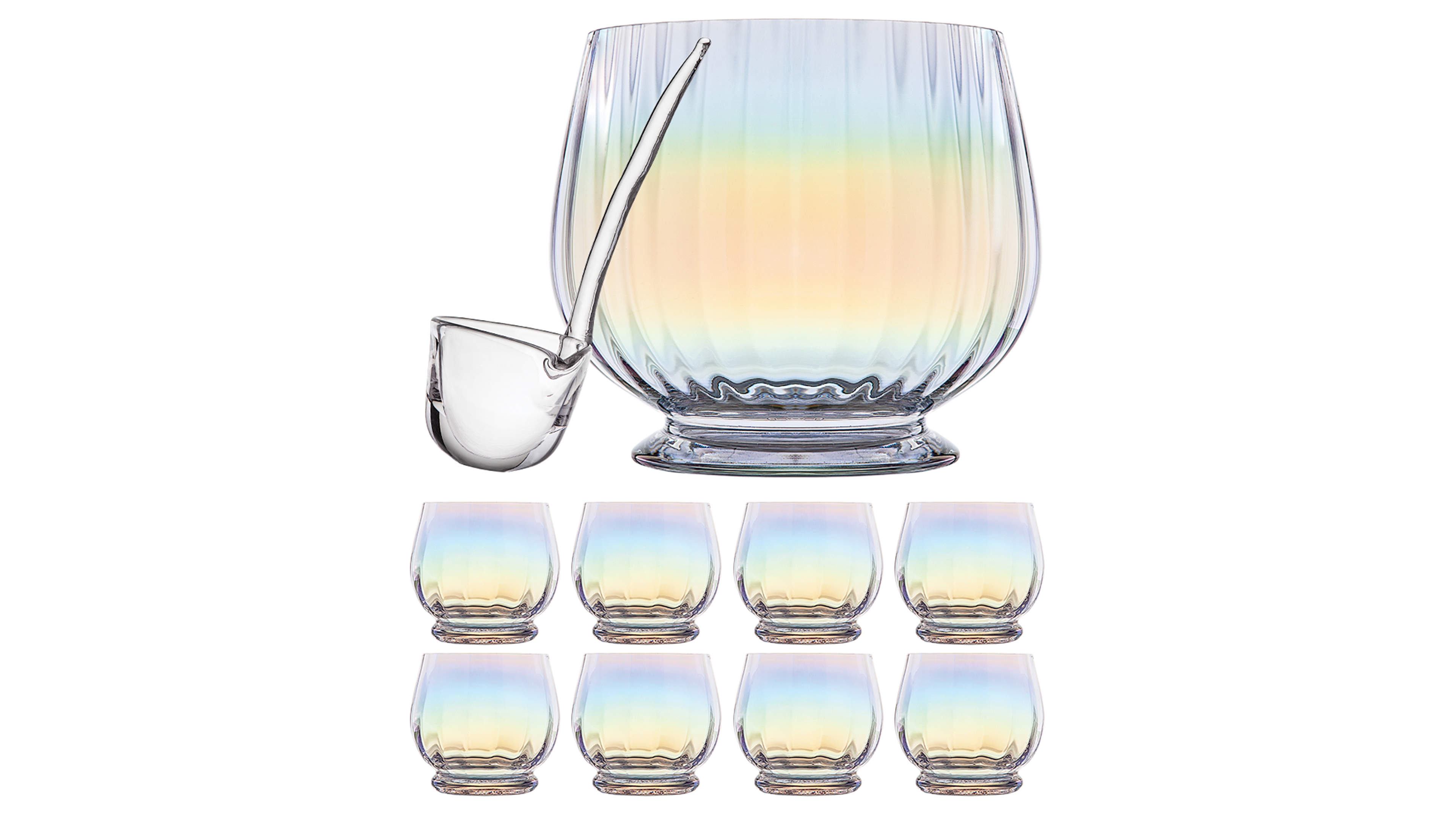 Godinger Monterey Punch Bowl Set, 10-Pc.