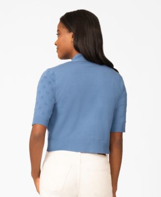 Women's Floral Texture Sweater