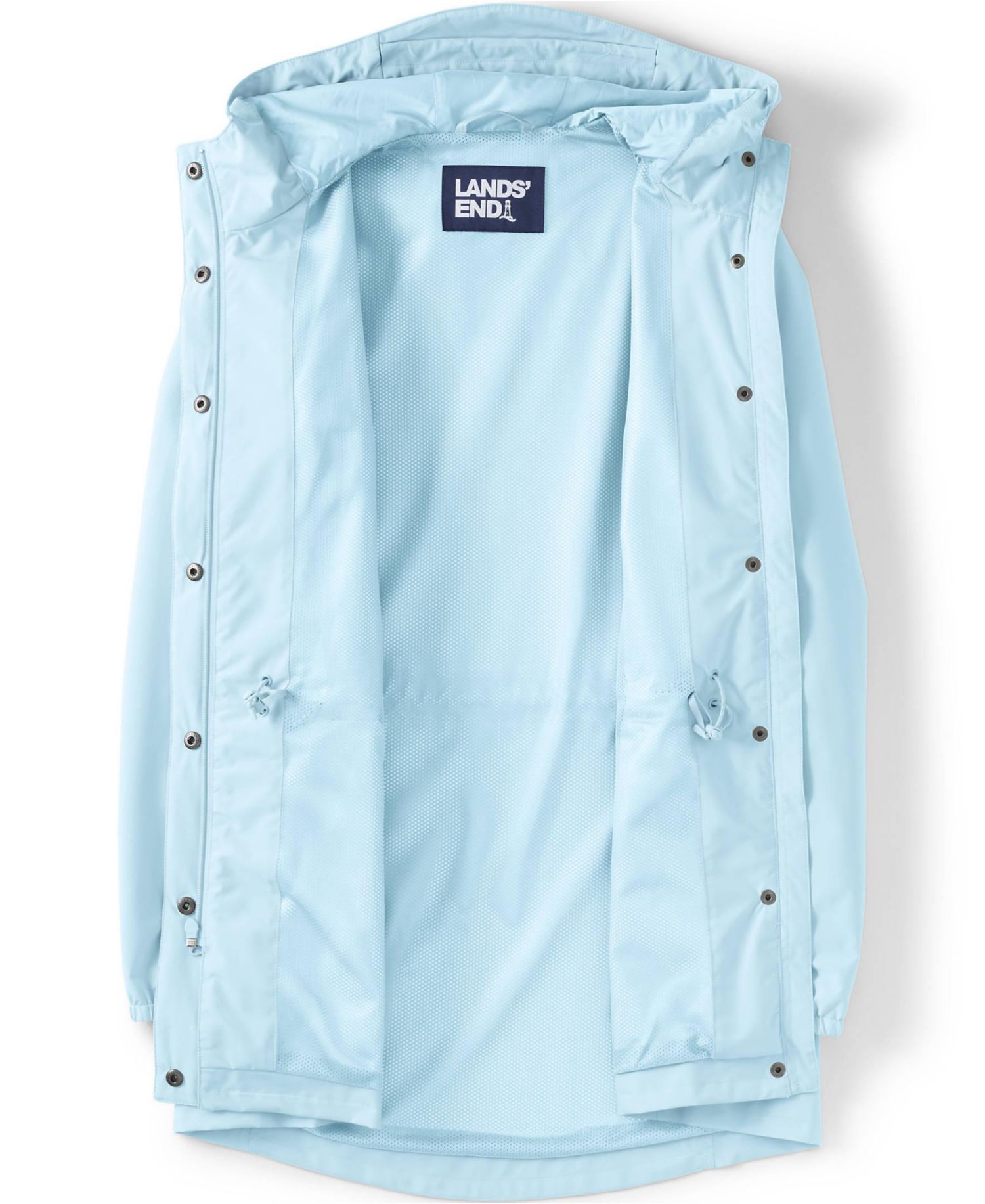 Women's Waterproof Hooded Packable Raincoat