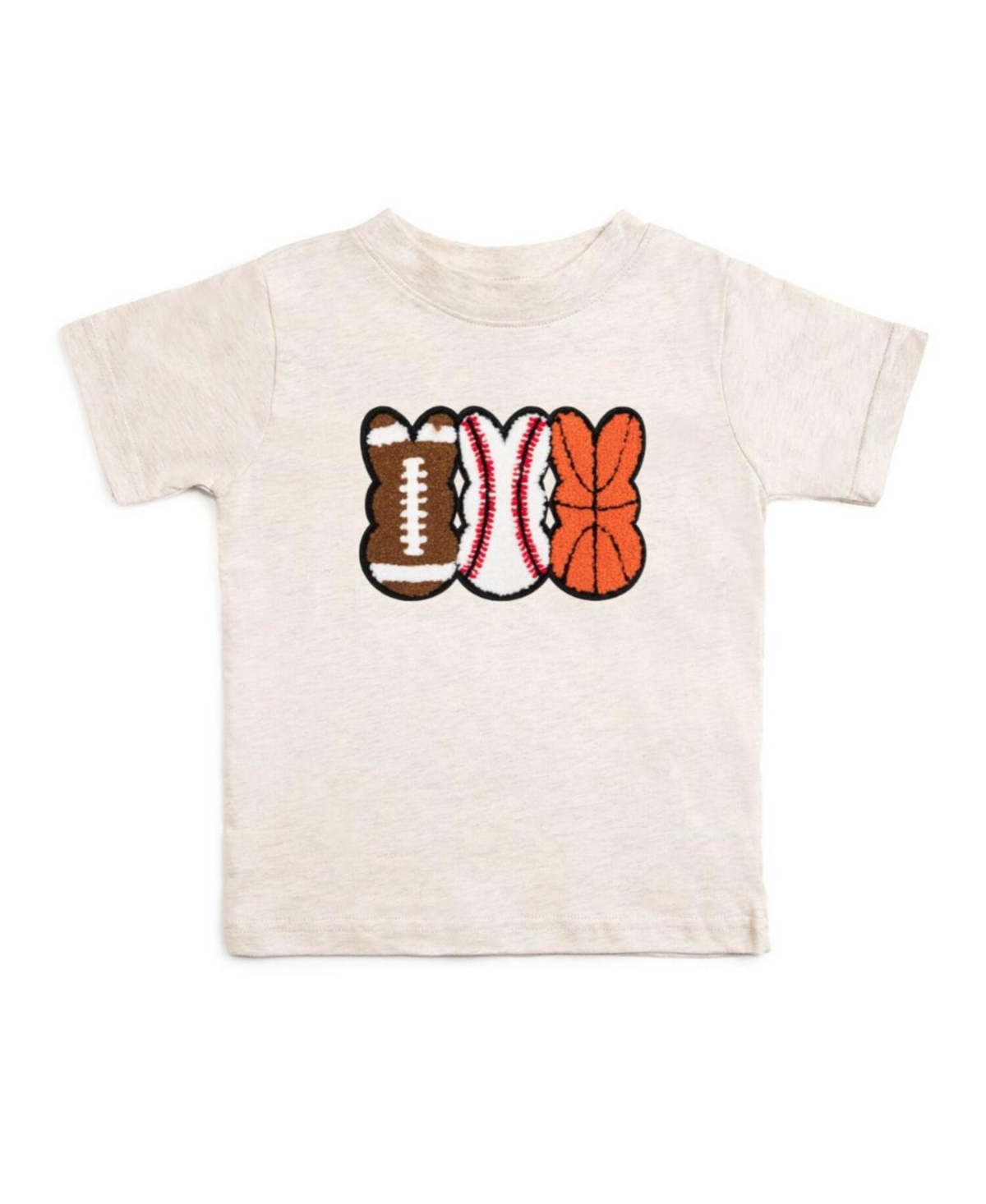 Sweet Wink Toddler Boys Sports Peeps Patch Easter Short Sleeve T-Shirt