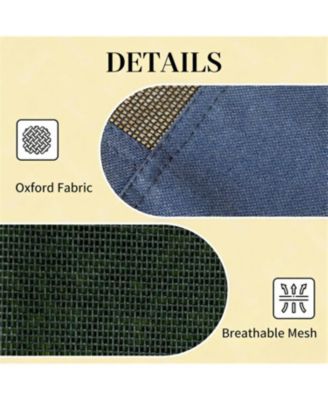 Portable Elevated Dog Cot - Breathable Cooling Bed with Modern Frame