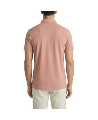 Men's Office-Leisure Collection Button Front Seamless Short Sleeve Shirt