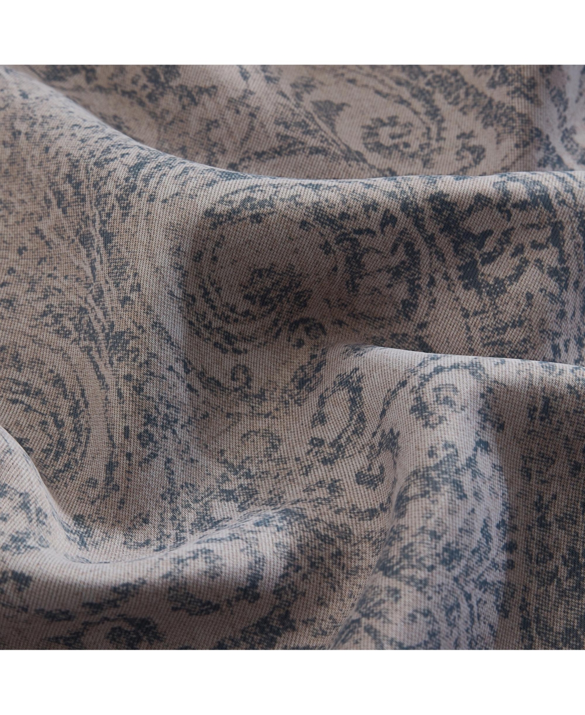 Elrene Home Fashions Vittoria Paisley Printed Blackout Curtain Panel