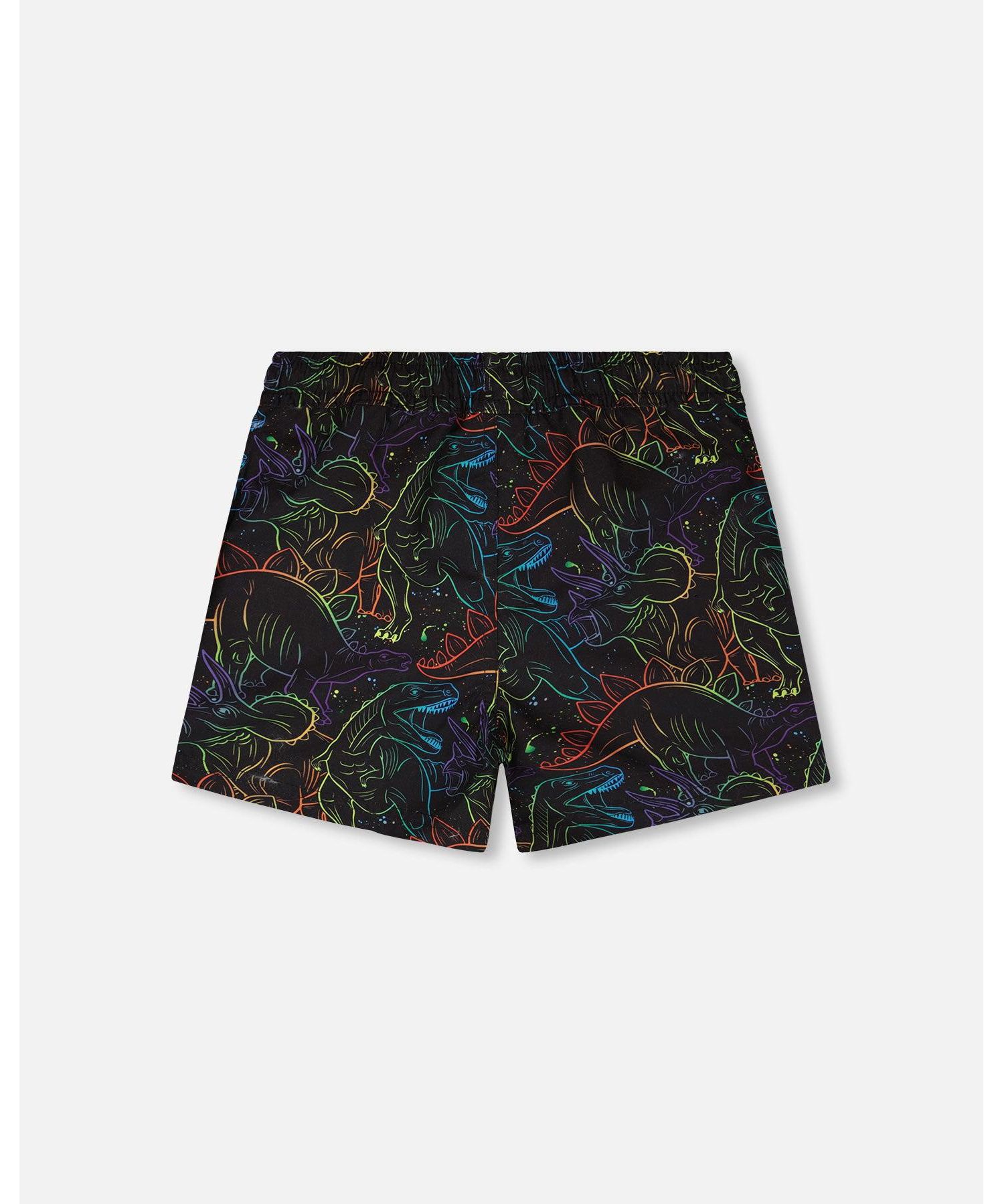 Baby Boys Swim Trunks Dinosaur Print