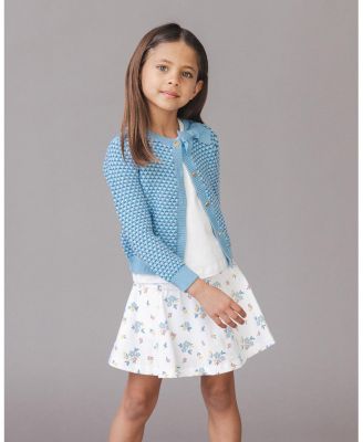 Little and Big Girls' Organic Printed Knit Skort