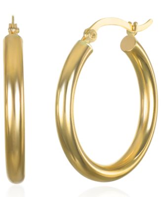 Hoop Earrings in 10k Yellow Gold