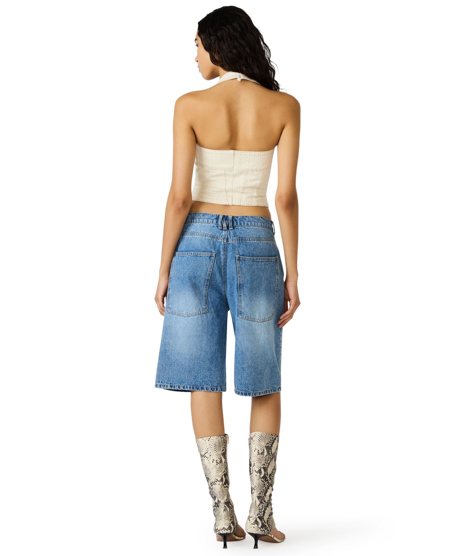 Women's Natasha Corset Halter Neck Top