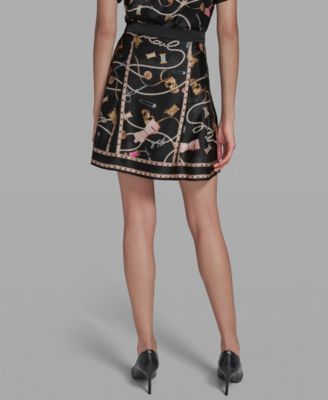 Women's Printed Short Skirt