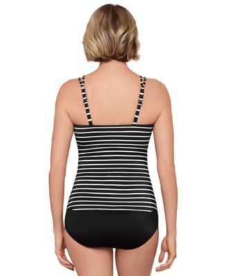 Women's V-Neck Crossover Tankini
