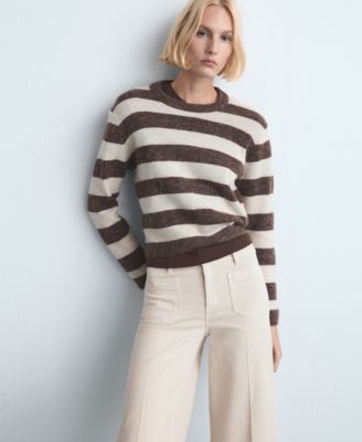 Women's Pockets Wide-Leg Jeans